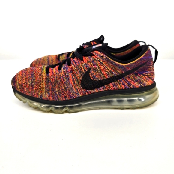 Nike Shoe Men's 11 Air Max Flyknit Multicolor Sneakers 620469 012 - Picture 1 of 8